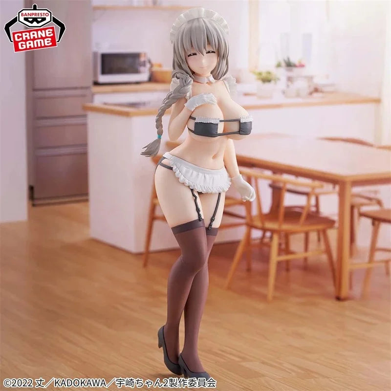 Original  Anime Model Uzaki-Chan Wants To Hang Out Glitter Glamours Uzaki Tsuki Action Figures Toys Gift