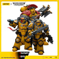 JOYTOY Warhammer 40K Imperial Fists Legion Chaplain Consul Mklll Despoiler Legionaries Model Toy 1/18 Action Figure