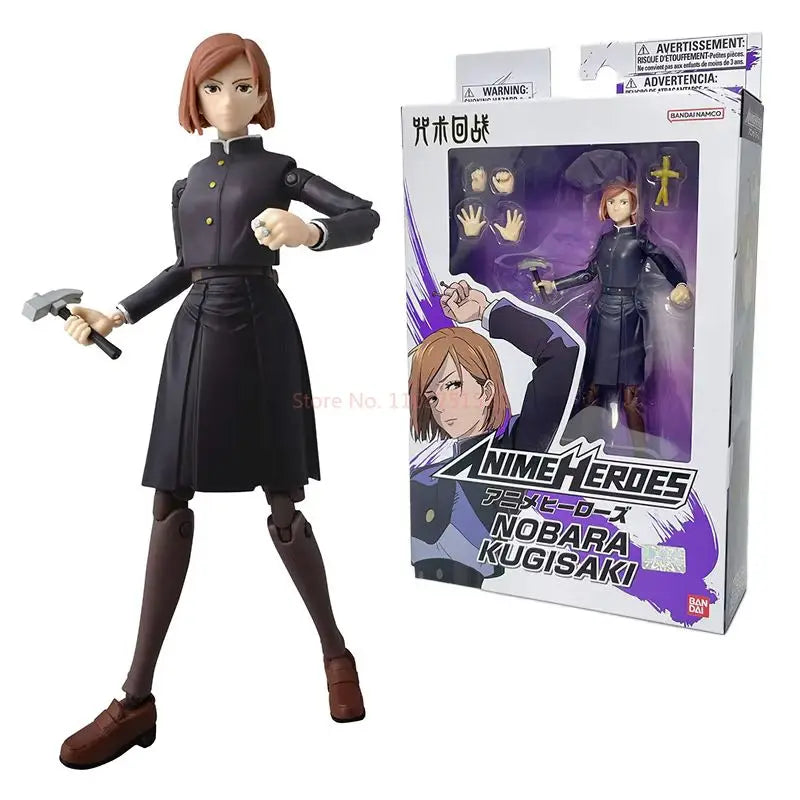 Hot 17cm Bandai Original Jujutsu Kaisen Action Figure Gojou Satoru  Itadori Yuji Fushiguro Megumi Action Anime Birthday Gift Toy