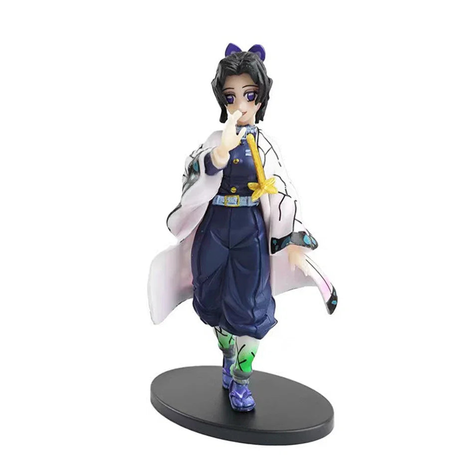 Anime 16CM Demon Slayer Kimetsu no Yaiba figure Kamado Tanjirou Action Figure Agatsuma Zenitsu Nezuko Warrior PVC Model Toys