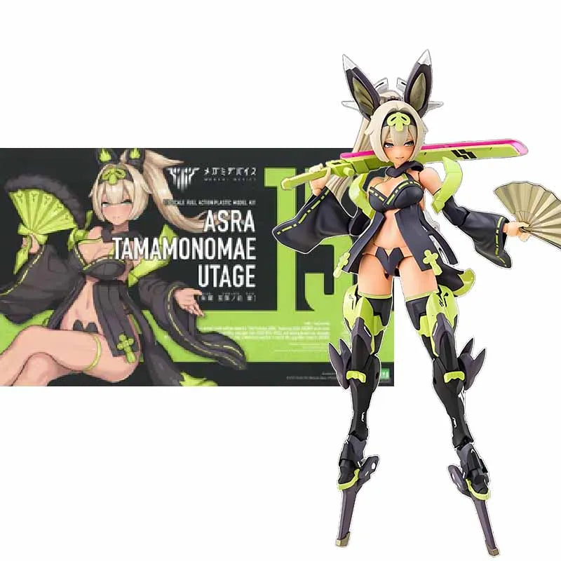 Kotobukiya Original ASRA TAMAMONOMAE UTAGE  Anime Action Figure Assembly Model Toys Collectible Model Ornaments Gifts