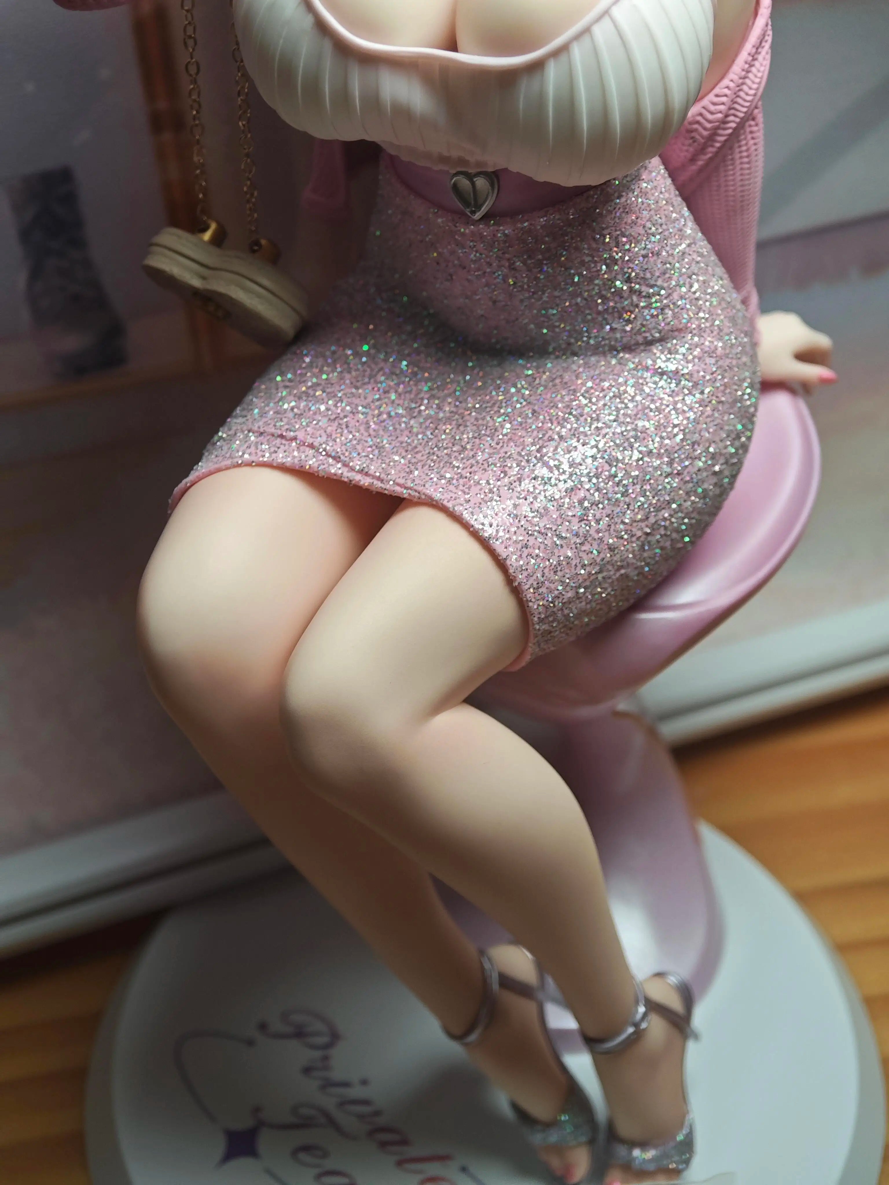 Original BearPanda 23CM Gowns Touyama Asako Tutor Aroma Anime Figure Collectible Models Dolls Statuette Ornament Toy Gifts