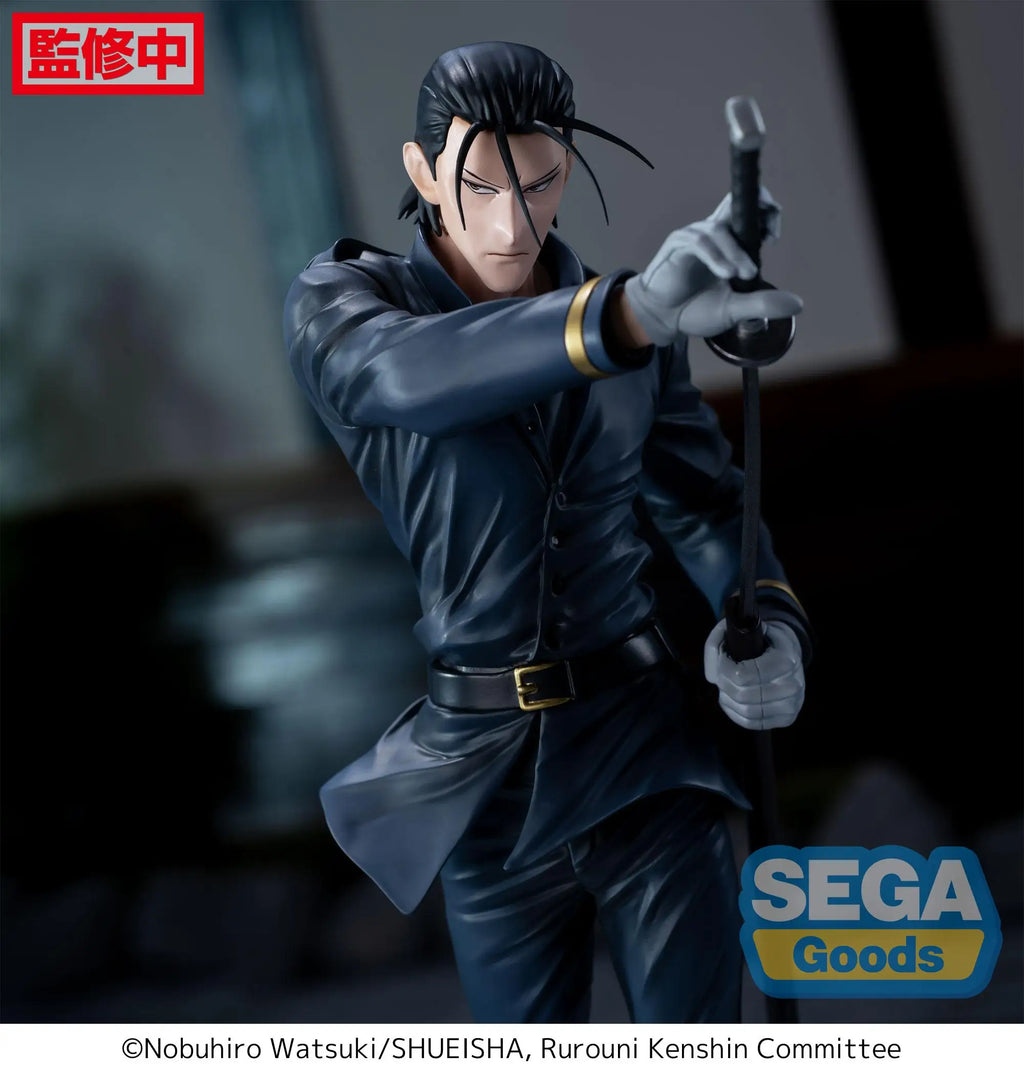 In Stock Original SEGA Luminasta Rurouni Kenshin Saito Hajime PVC Anime Figures Action Figure Model Toys