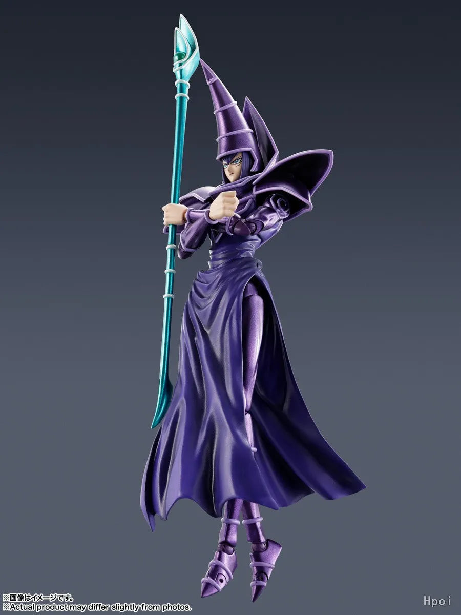 【In stock】 Original SHF Yu-Gi-Oh! Duel Monsters Black Magician Action Figure Model Toy Ornament