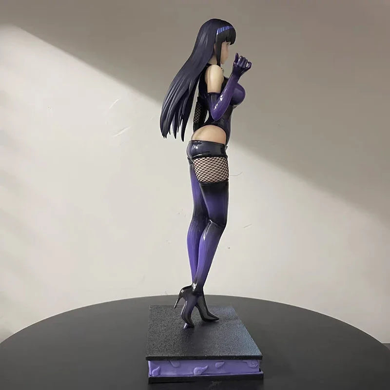 25cm Anime Naruto Figure Hyuga Hinata Action Figures Beautiful Girl Pvc Model Dolls Statue Collection Decor Model Toy Kid Gifts