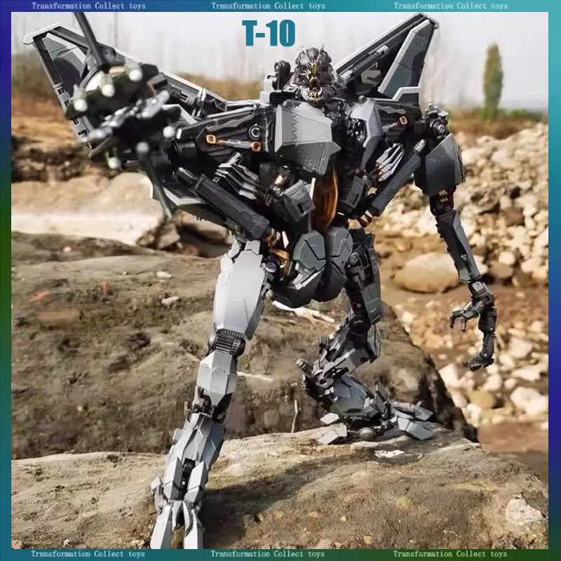 Transformation Toy Black Mamba T10 Zoom in Primary Starscream  Alloy Version Action Figure Model Collection Toys Gift