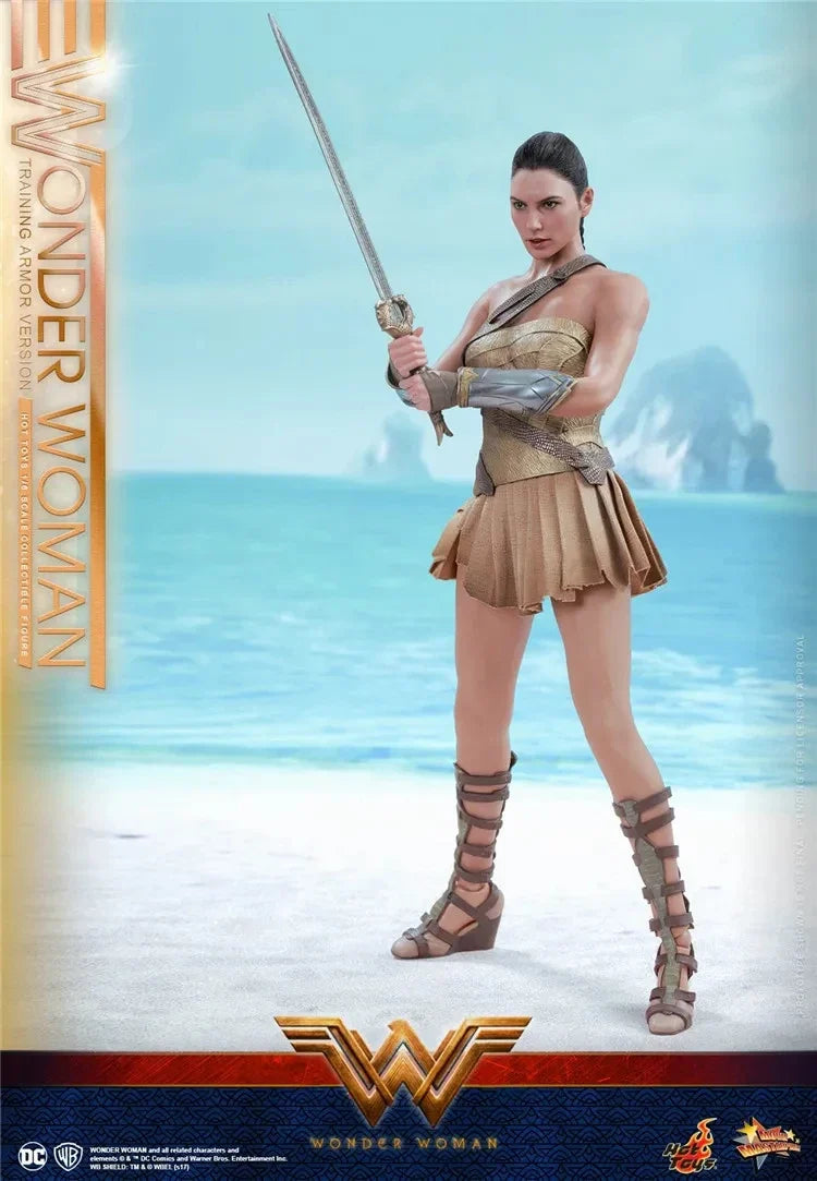 HotToys MMS424 1/6 Scale Wonder Woman 2.0 Training Edition Female Soldiers Full Set 12Inch Action Figure Doll Body In Stock