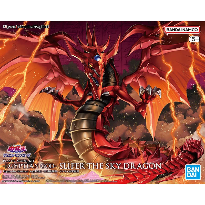 BANDAI Figure-rise Standard Amplified Yu-Gi-Oh! Duel Monsters ÄGYPTISCHER GOTTESSAINT DRAG-THE GOD OF OSIRIS Anime Bausatz-Spielzeug