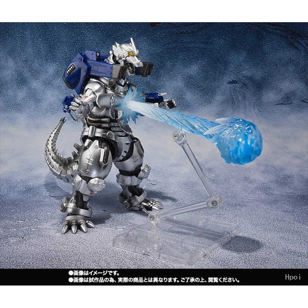 Bandai Authentic S.H.MonsterArts Godzilla vs Mechagodzilla 3 MFS-3 Kiryu Shinagawa Final Battle Version – Perfect Gift for Kids