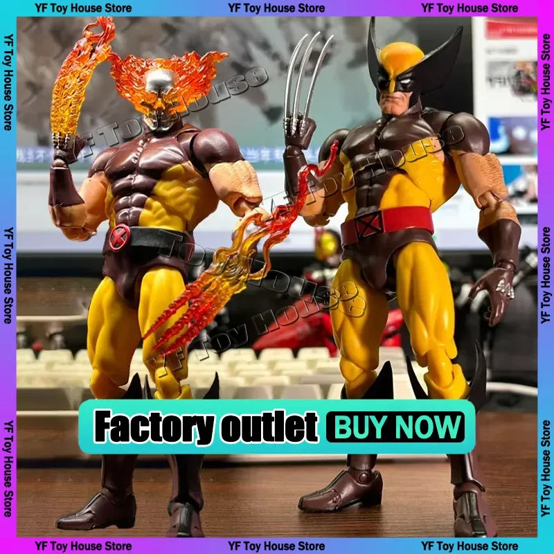 Ct Toys Wolverine Deadpool Anime Figure Mafex 138 Deadpool 3 Movie Action Figure Figurine Model Statue Collection Toys Gifts