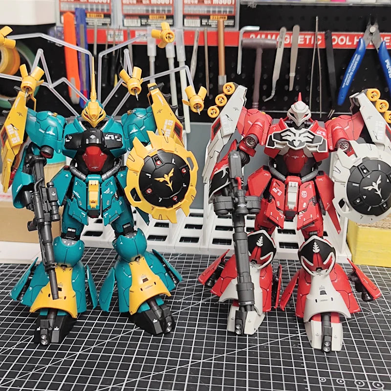 Hot Daban 8823 Mg 1/100 Scale Msn-03 Jagd Doga Red Color Assembly Model Kit Action Figure Customized Collectible Toys For Adults