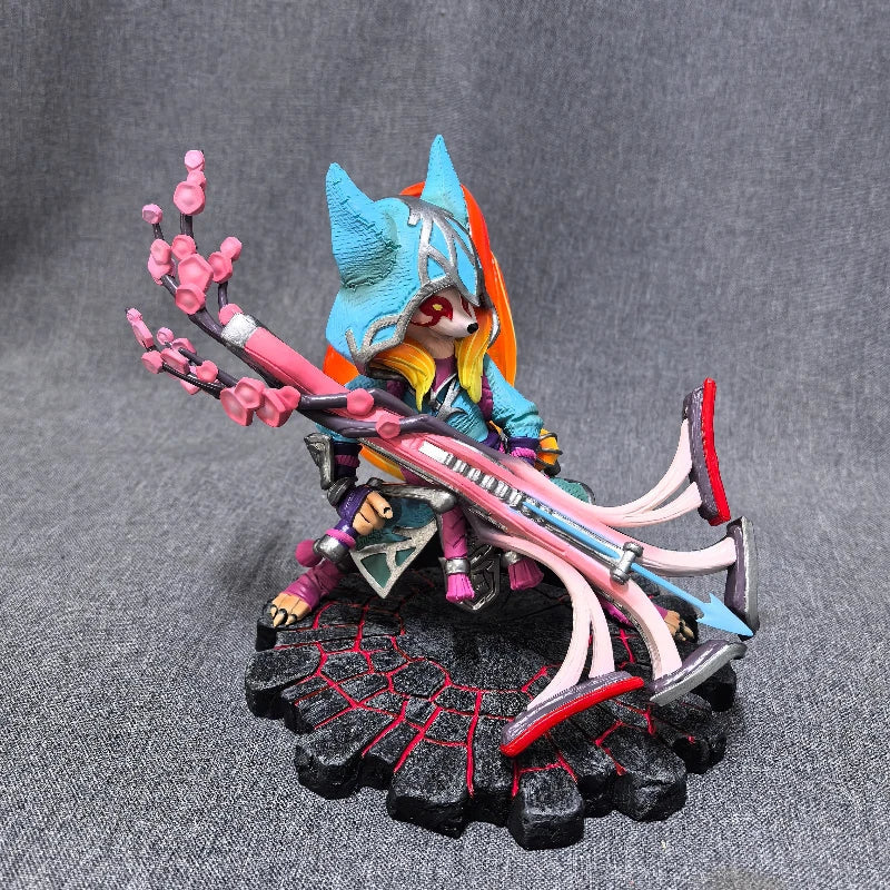 20cm Dota2 Figure Hoodwink Little Squirrel Resin Game Collectible Model High-End Customization Desktop Decorations Kid Gifts Toy