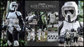 In Stock Hot Toys MMS611 1/6 Scale Return of the Jedi Scout Trooper Full Set Collectible 12'' Male Soldier Action Figure Model