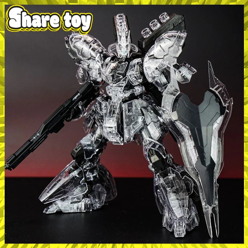 STAR Modell RG 1/144 MSN-04 Sazabi Montagemodellbausätze Mechanisch Transparent Anime Actionfigur Plastikroboter Modellspielzeug