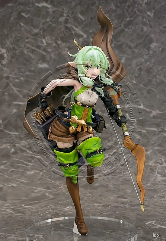 In Stock Original Genuine Phat! Goblin Slayer High Elf Archer PVC Figure 290mm Anime Statue Collectible Japanese Model Gift