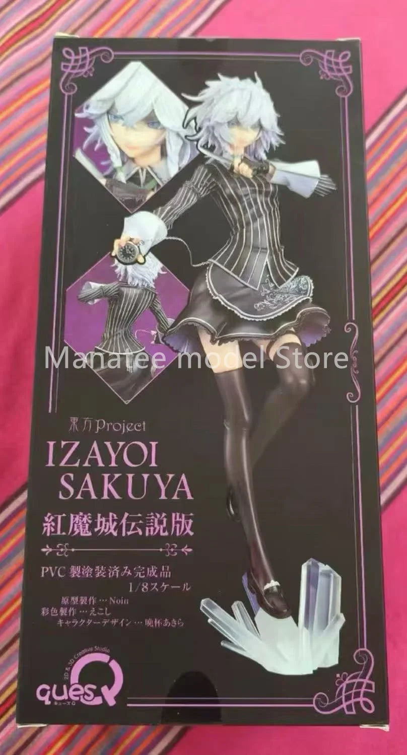  ques Q Original Touhou Project Sakuya Izayoi Koumajou Densetsu Ver. 1/8 PVC Action Figure Anime Model Toys Collection Gift