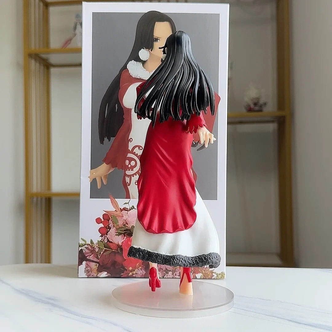 24CM One Piece peripheral handmade sweetheart cheongsam empress Boya Hancock anime peripheral boxed model ornament