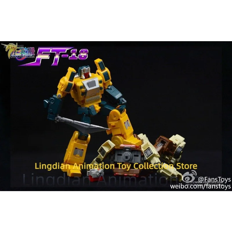 【In Stock】100% Original FansToys FT-18 Lupus Man Wolf G1 Transformation Toys Autobot MP Ratio Finished Mecha Collection Gift