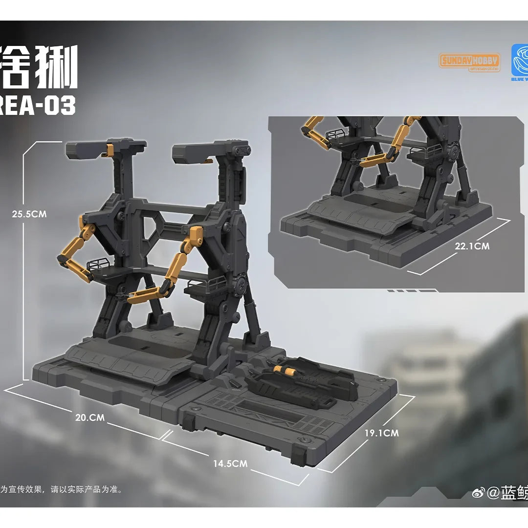 In Stock MJZ Model LYNX REA-03 1/100 Toys SUNDAY HOBBY Assembly Model Kit Action Figures Robot Plastic Gift