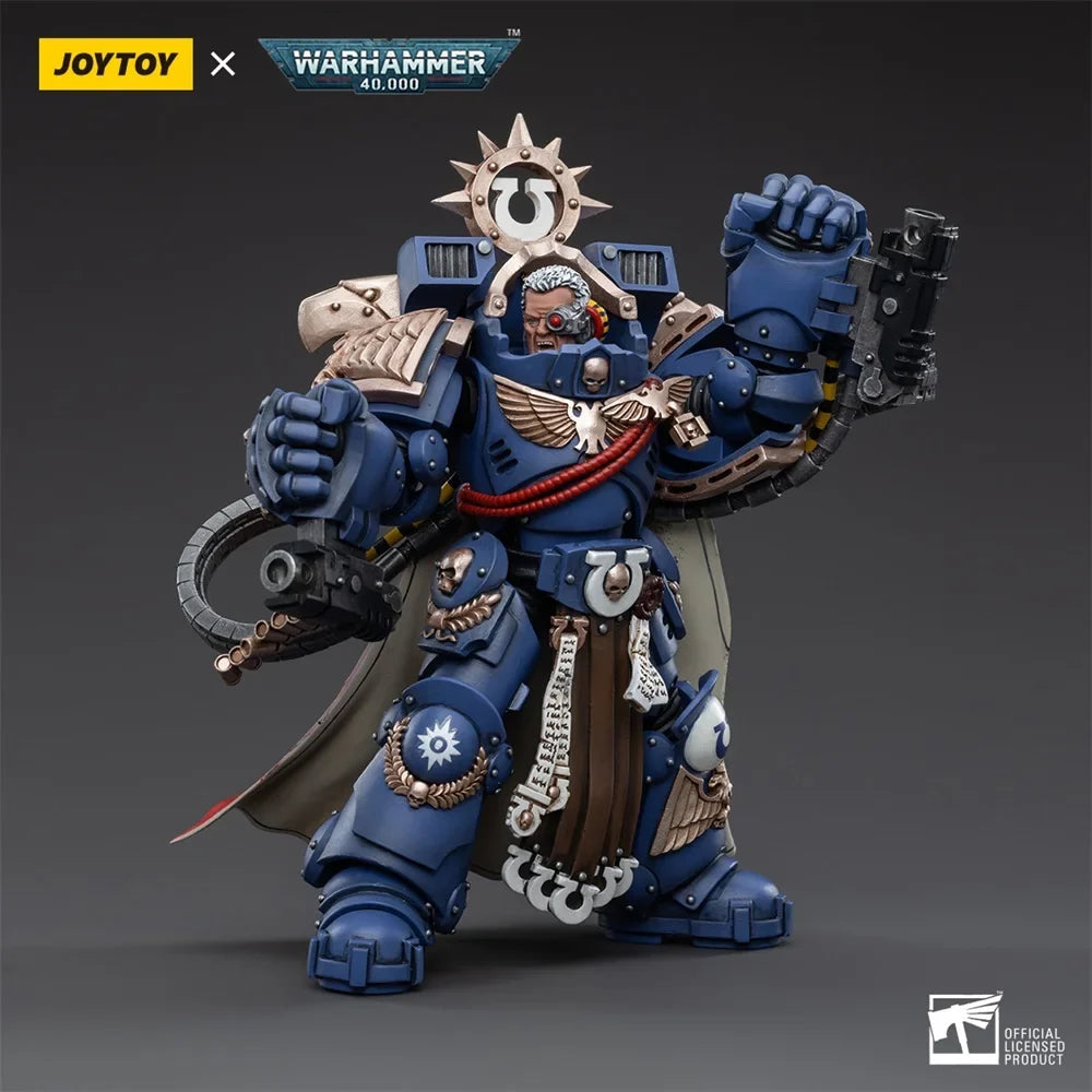 in Stock JOYTOY 1/18 Action Figures 40K Chapter Master Marneus Calgar Anime Collection Military Model