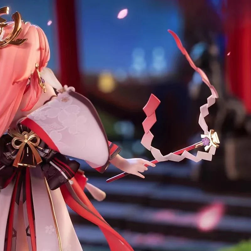 【Presale】Genshin Impact Yae Miko Game Character Sculpture Action Anime Statue Figures Cartoon Collectible Model Toy