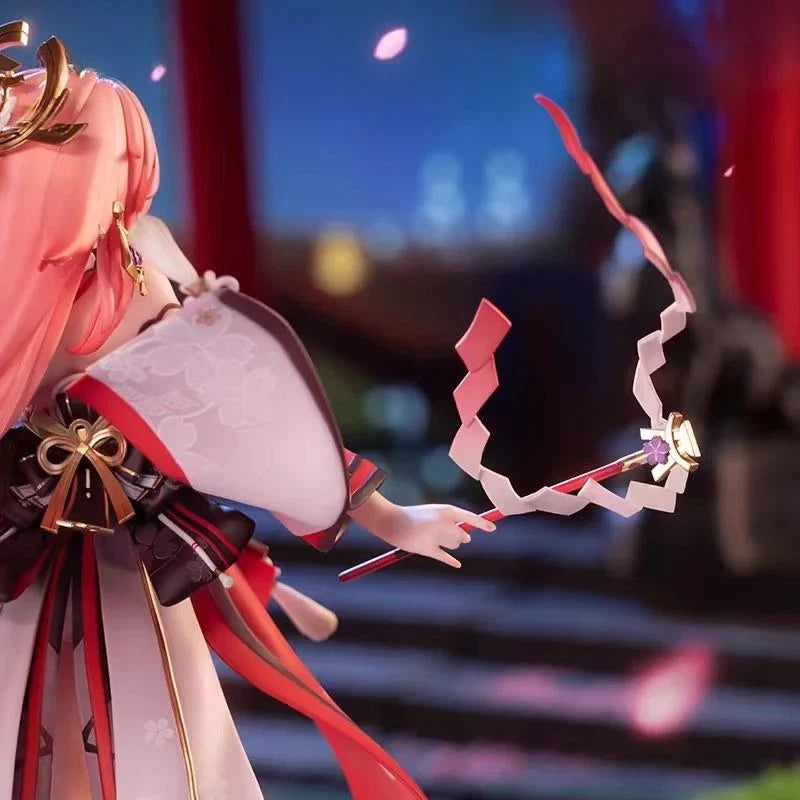 【Presale】Genshin Impact Yae Miko Game Character Sculpture Action Anime Statue Figures Cartoon Collectible Model Toy
