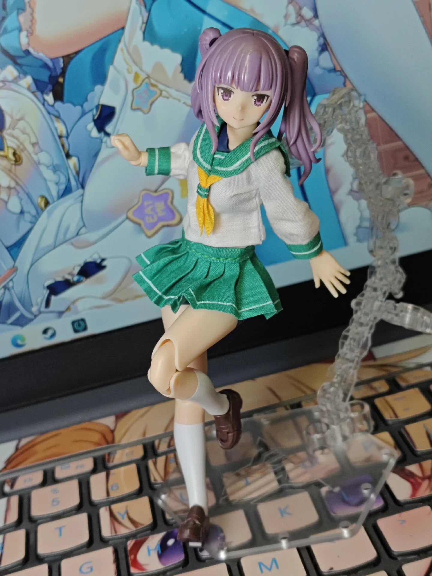 【30 Days Made】 Magical Girl 1/12 Scale Female Soldier Clothes Accessory Fit 6inch Kotobukiya 30ms Action Figure Model DIY
