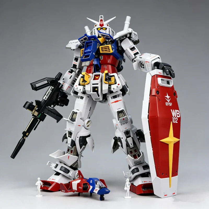 Daban PGU 1/60 RX-78-2 YuanZu 2.0 Bausatz Verformbare Rüstung Mecha Actionfigur Sammlerstück Desktop-Deko Geschenk