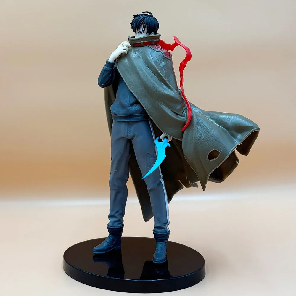 Solo Leveling Sung Jin woo Cloak Anime Figure 21CM Collectible Model Doll Toys Gifts
