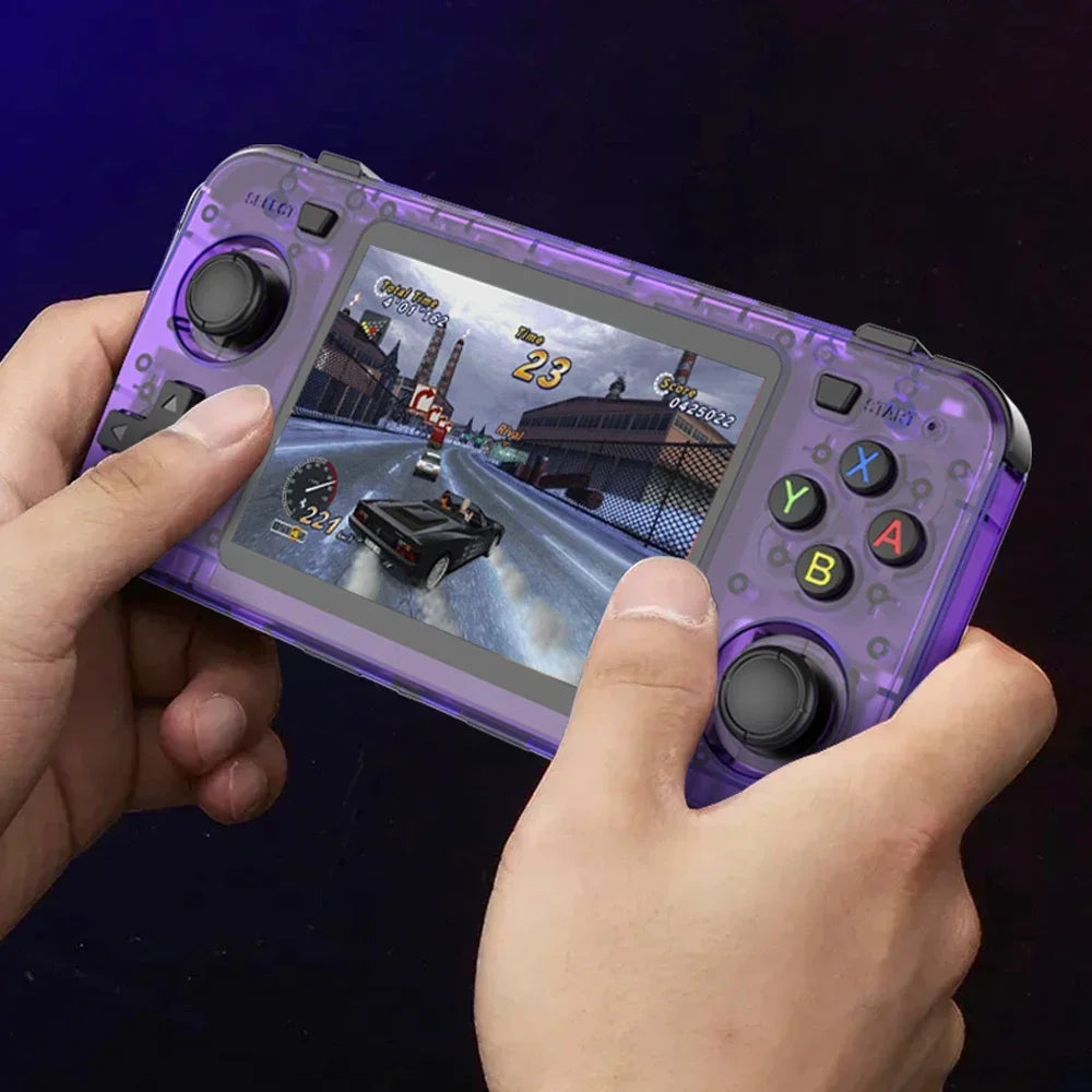 2025 New R36H Retro Handheld Console Open-Source Linux System Classic Game Consoles 3.5 inch IPS Screen Portable Video Player