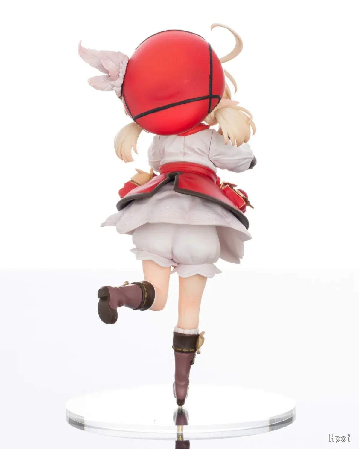 Anime Klee Xiao Figure Game Genshin Impact 17CM PVC Sitting Red Hat Bag Ornaments Model Kid Toys Doll Collection Ornaments Gift