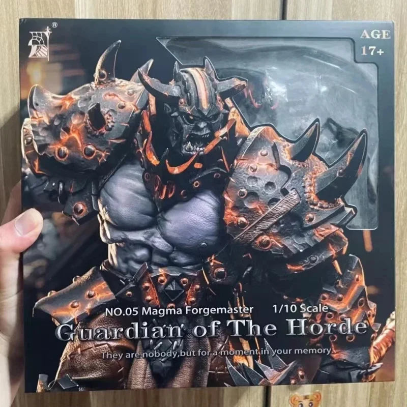 Auf Lager Mithril Action Guardian of The Horde 05 Magma Forgemaster Blackhand 1/10 Actionfiguren Spielzeug Geschenk Sammlung