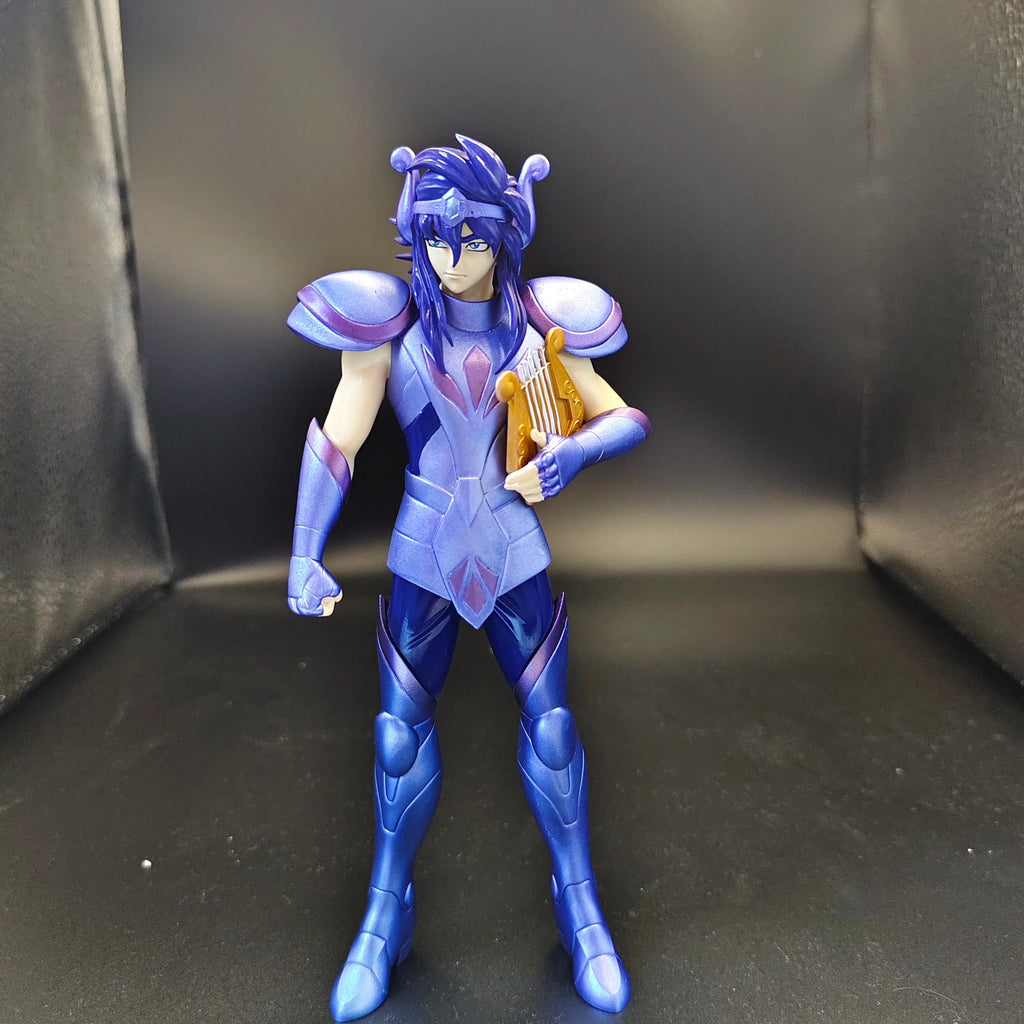 Saint Seiya Wraith Saint Silver Saint Lyra Orpheus Resin Figure Model Toy