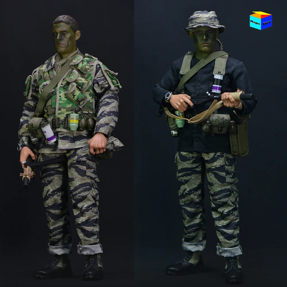 In Stock UJINDOU UD9050 1/6 Scale Male Soldier Vietnam War US Navy SEALs - Vanguard Full Set 6in Collectible Action Figure Body