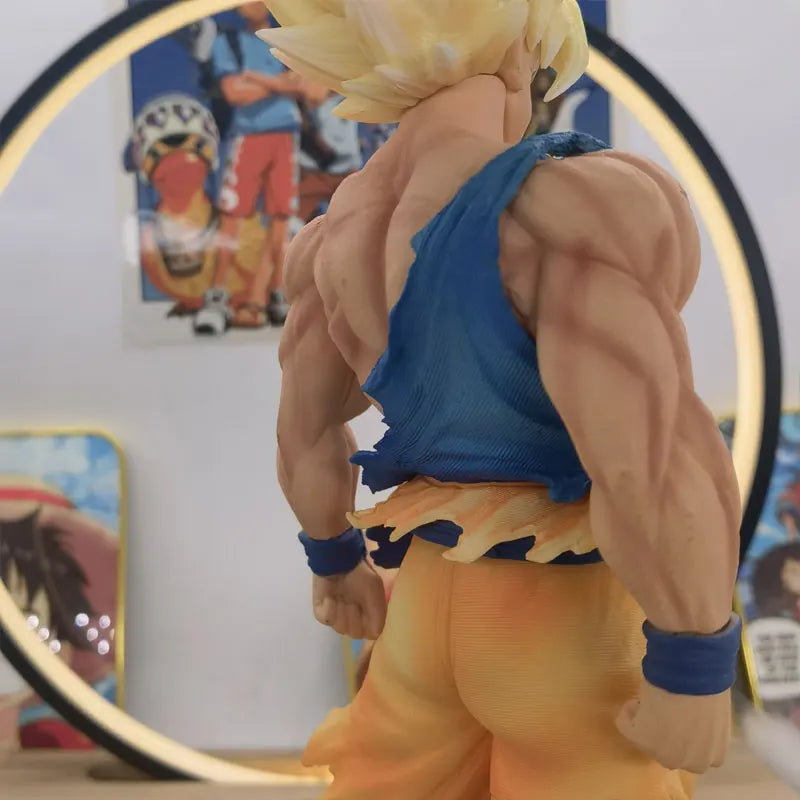 30cm Anime Figurine Dragon Ball Z Son Goku Figures Super Saiyan PVC Model Anime Peripheral Collection Decoration Doll Model Toy