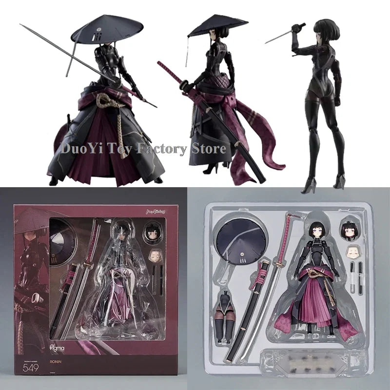 15cm Dungeon & Fighter Figure Figma 549 Figures Ronin Falslander Action Figure PVC Model Toys Collection Decoration Kids Gifts