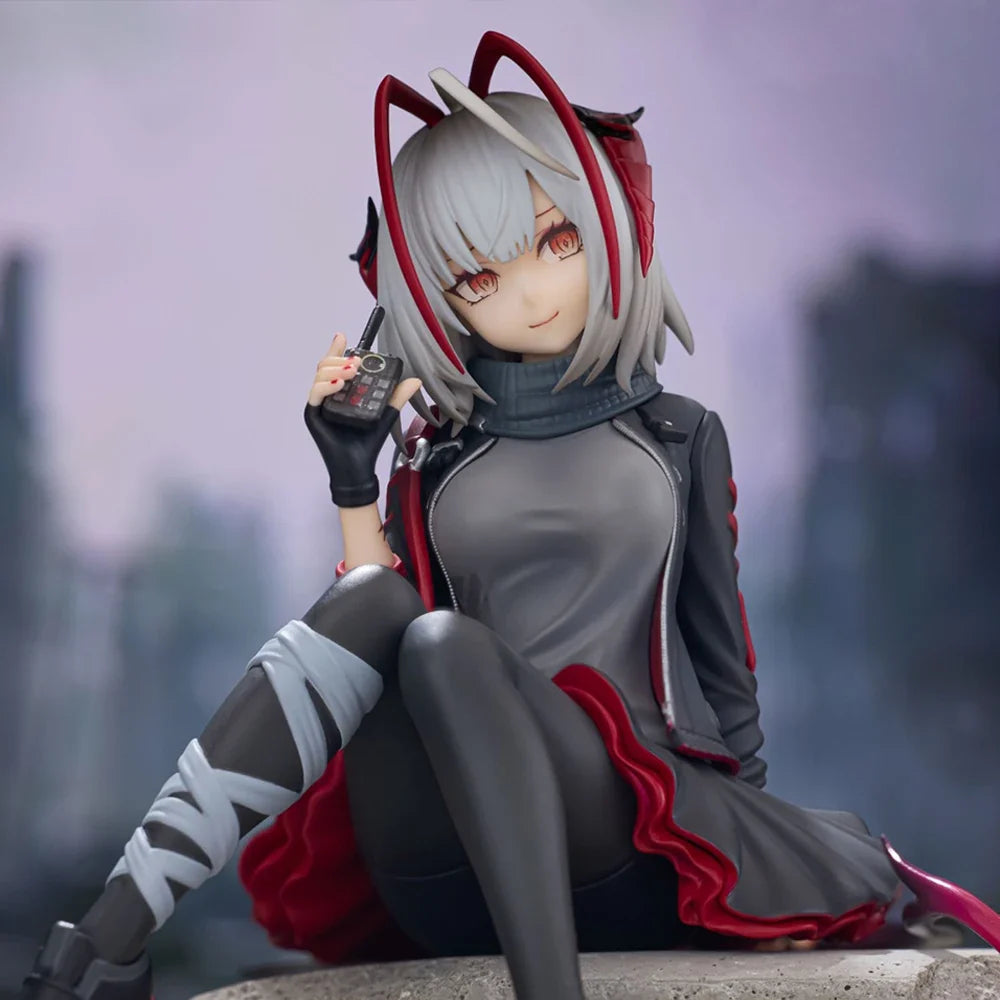 Anime Game Figure W Armed figure Beautiful Girls figure Manga Doll W action Figure Sitting pose statue Collection Model Toy Gift