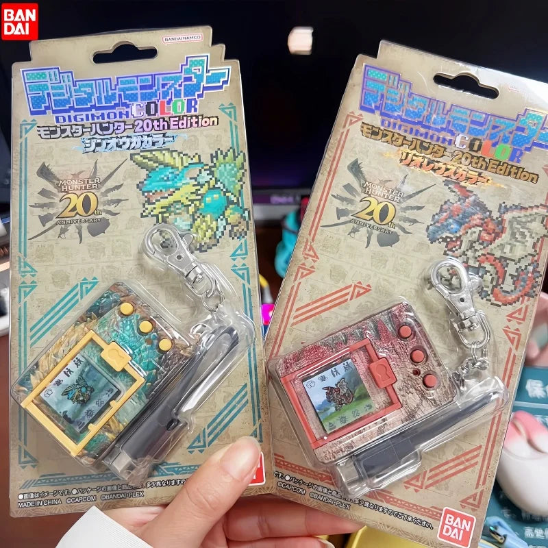 New Original Bandai Pb 20th Limited Monster Digimon Tyrannosaurus X Monster Hunter Garage Kit Action Figure Toys Children Gift