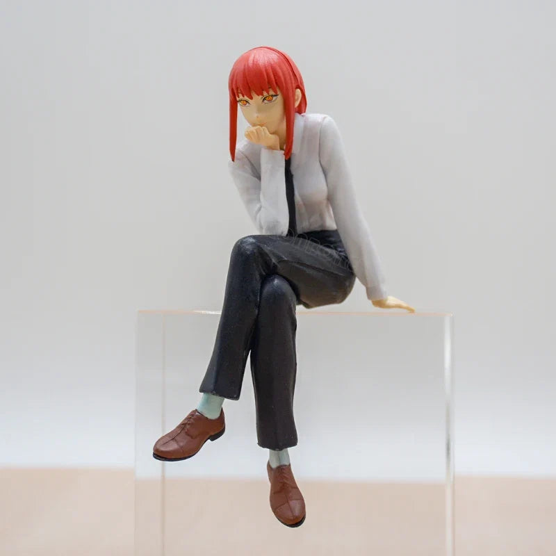 18cm Chainsaw Man Reze Hen Demon Anime Figure Denji/Power Action Figure Aki Hayakawa/Makima Bunny Girl Figurine Model Doll Toys