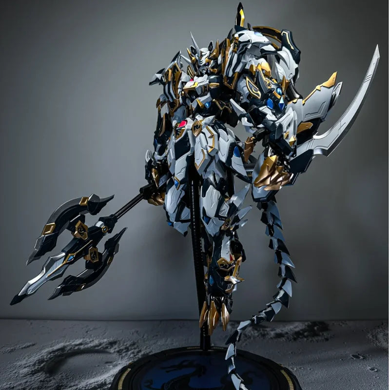 Zangdao Fourth Sacred Beast White Tiger Alloy Mecha Model CD02 Collectible Action Figure with Bonus Item Finished Toy