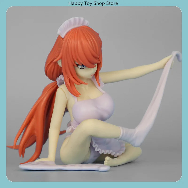 Brain Hole Student Council Michinoku Komaro 10.2cm School Uniform Sitting Pose Anime Figure Statue Desktop Decoration Gift