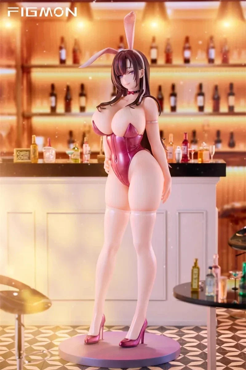 100% Original Brand New Genuine FIGMON Bunny Girl Anna 1/4 Proportional Figure Ornament Model Gift
