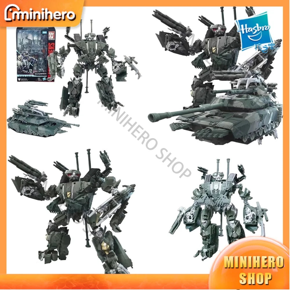 Auf Lager Original Hasbro Transformers Studio Series SS12 Brawl Voyager Class Bewegliche Actionfigur Sammlermodell