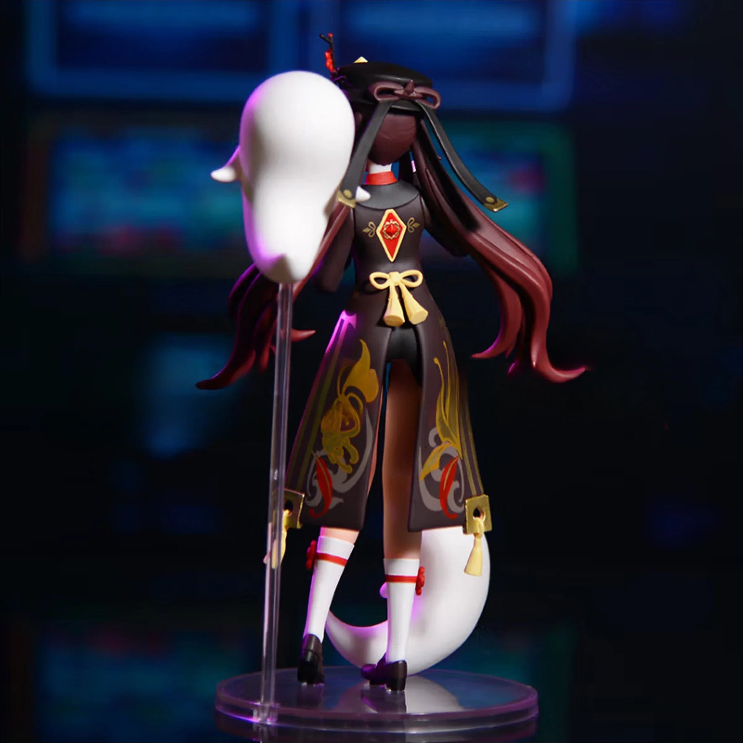 Anime Genshin Impact Kawaii Standing Posture Desktop Decoration Children's Halloween Gifts Action Figure Collection Model Toy