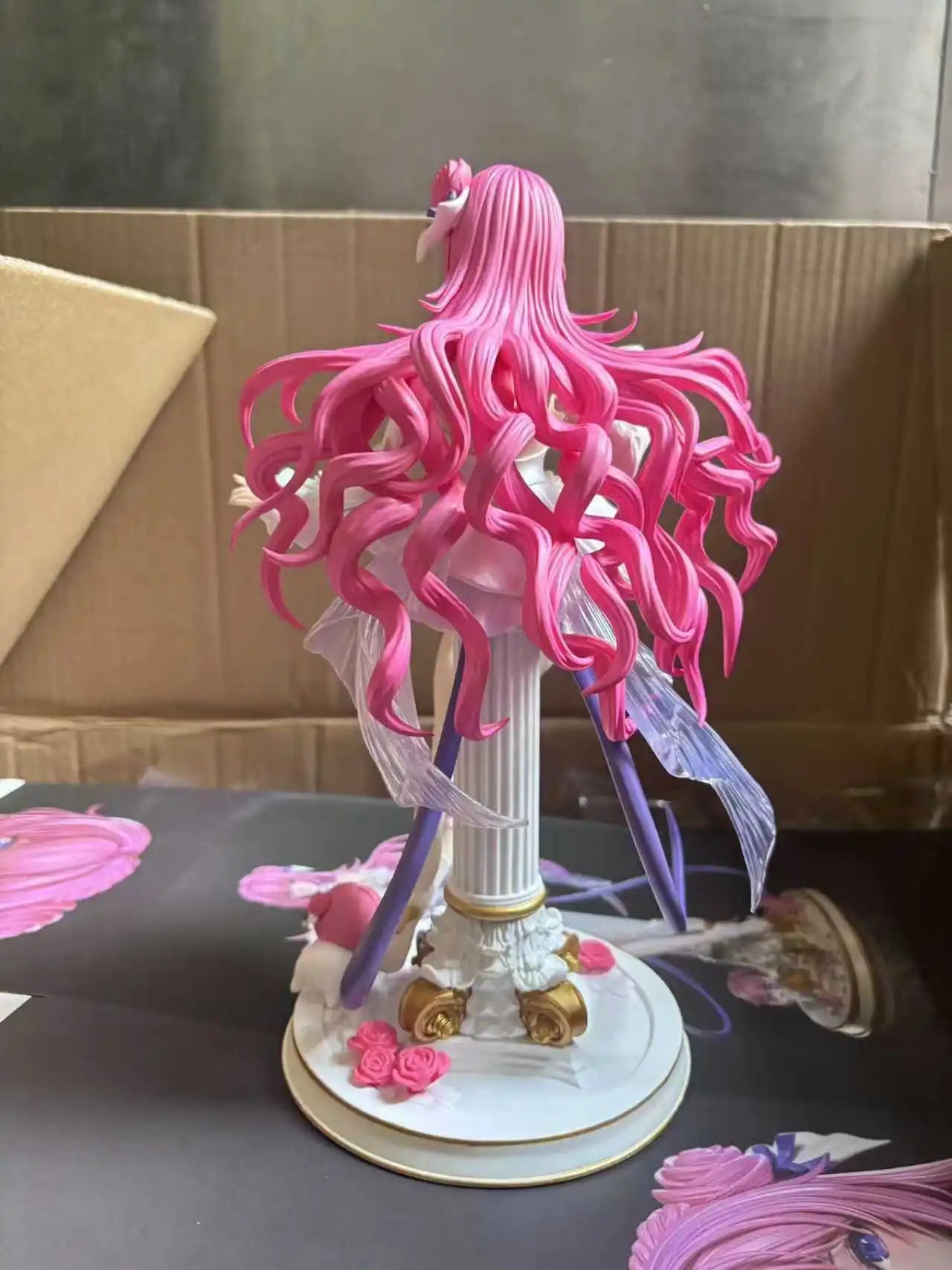 Victory Goddess Asai Dorothy Seated Figure Boxed Collectible Figurine Anime Character Model Ornament Christmas Gift