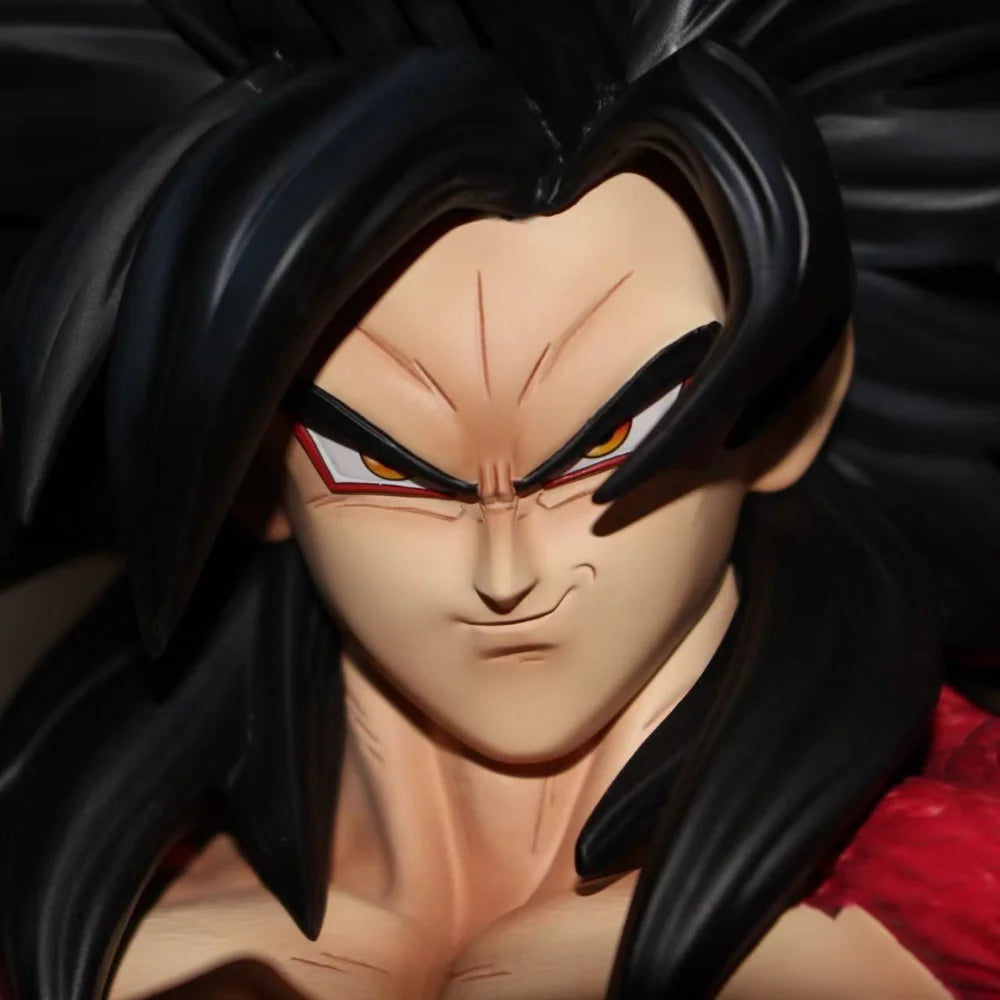 Jt Statue 53cm/20.87inch Anime Dragon Ball SSJ4 Goku Figure Super Saiyan PVC Action Figures Collection Model Toys Gifts