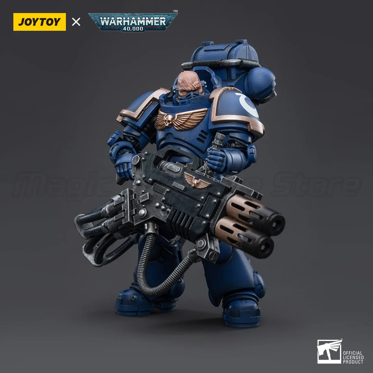 【MT】JOYTOY Warhammer 40K UItramarines Primaris Eradicator 2 Toy 1/18 Action Figure