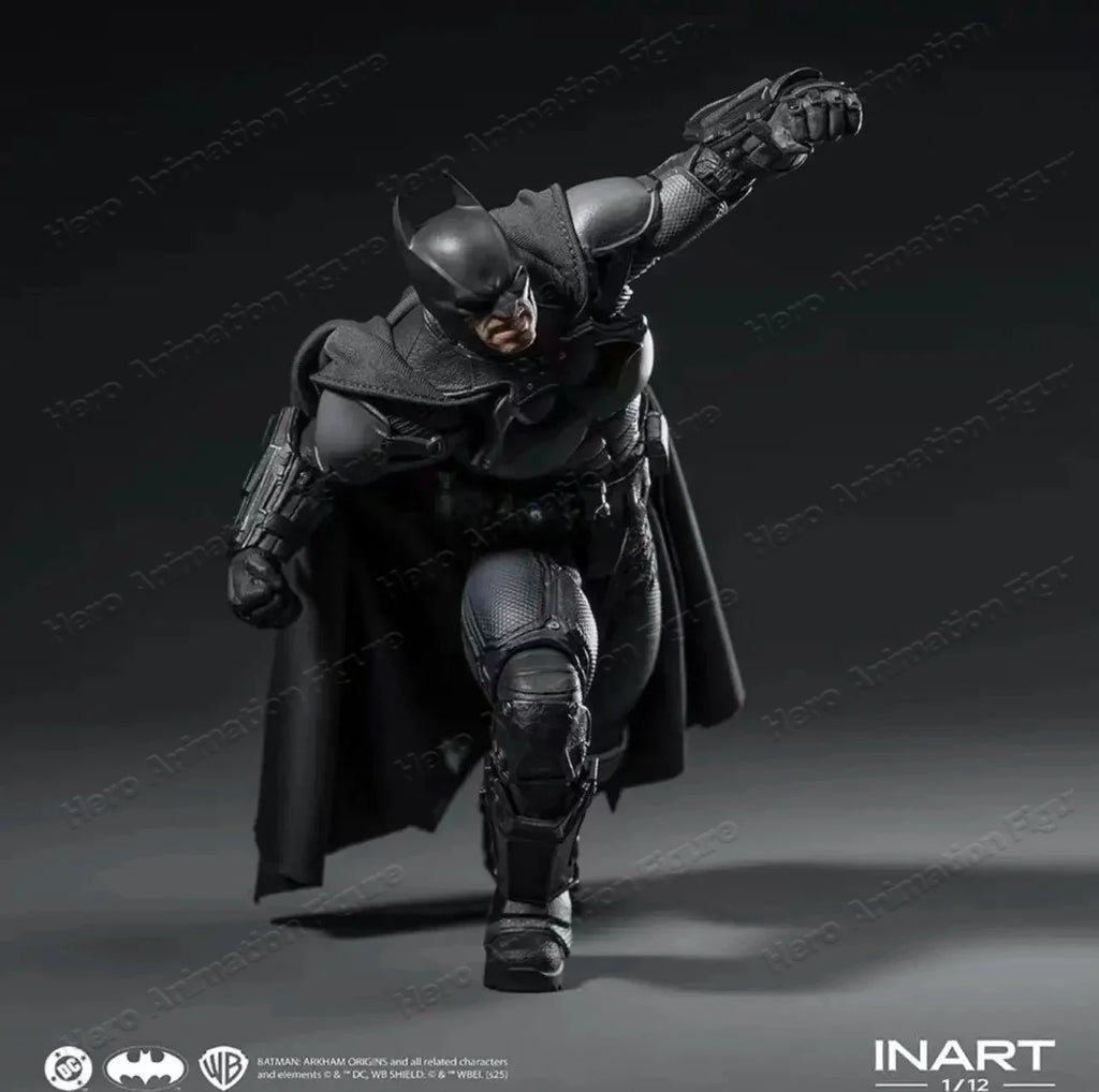 Out of stock INART "Batman: Arkham Origins" Batman 1/12 Action Figure Soldier Standard Edition