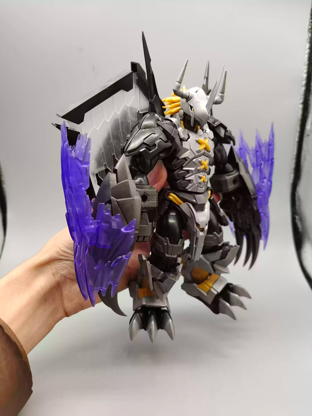 FRS WarGreymon Verbesserte Version mit Spezialeffektteilen, Digimon-Anime-Figur, Bausatzmodell, Actionfigur