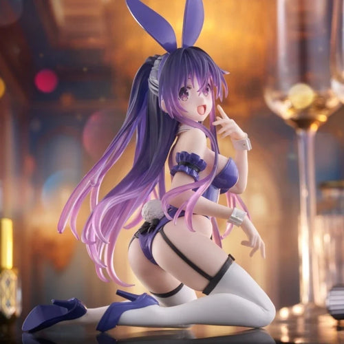 15CM Anime DATE A LIVE Yatogami Tohka Figure Bunny Girl Kneeling Posture Action Figure PVC Model Toys Doll Collection Decoration